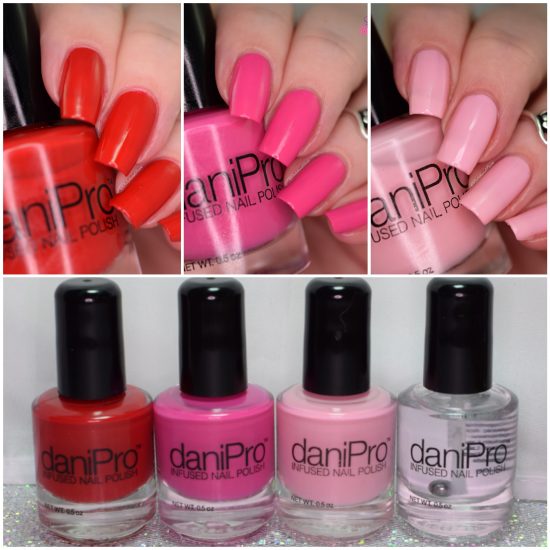 DaniPro Infused Nail Polish Swatch and Review Polish and Paws