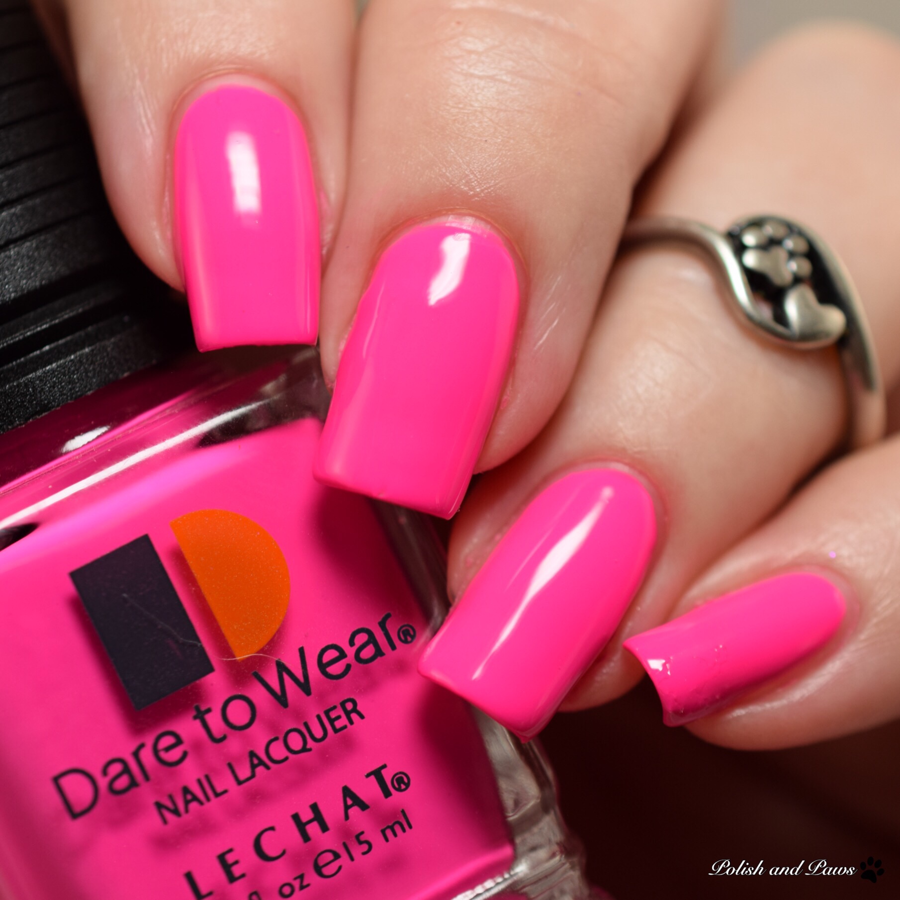LeChat Perfect Match UV Gel Polish – PMS38 That’s Hot Pink, 0.5 Fl Oz, USA Made